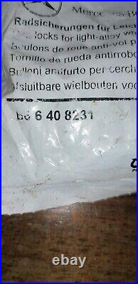 MERCEDES S class, g model, v class vito/sprinte KEY B66408231 locking wheel nut