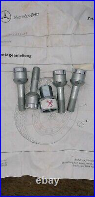 MERCEDES S class, g model, v class vito/sprinte KEY B66408231 locking wheel nut
