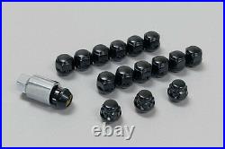 MUGEN Wheel Nut & Lock Set Short Type Black For S660 JW5 08181-XXB-K1S0-BL