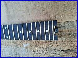 Maple Guitar Neck Chrome Floyd Locking Nut Truss Wheel Ss Frets Rosewood Neck