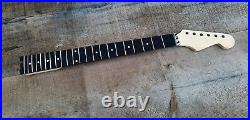 Maple Guitar Neck Chrome Floyd Locking Nut Truss Wheel Ss Frets Rosewood Neck