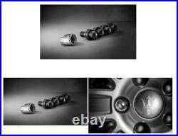 Maserati Levante Locking Wheel Nut kit Black
