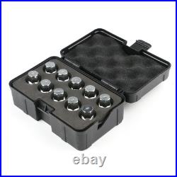 Master Security Locking Wheel Nut Key Bolt Remover Tool A-J for Toyota Vehicles
