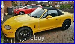 Mazda Mx5 17 Alloy Wheels and tyres x4 and locking wheel nuts
