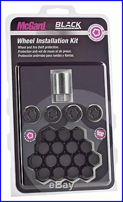 McGard 84557SUB Wheel Installation Kit Black (16 lug nuts/4 lock SUB 1 key) FORD