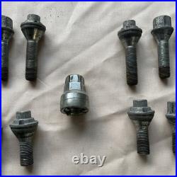 Mercedes SL500 r129 wheel bolts Studs + locking wheel nut