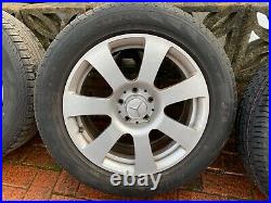 Mercedes-benz S-class W221 Alloy Wheels Tyres And All Bolts And Lock Nut Set