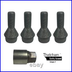 Milenco Motorhome Anti Theft Locking Wheel Nuts M16 Set of 4 with Key