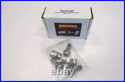 Milenco Motorhome Locking Wheel Nuts 16 Set of 4 Complete with 1 Key Security