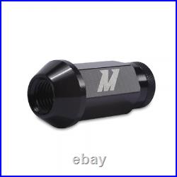 Mishimoto Aluminium Locking Wheel / Lug Nut Set 1/2 x 20 Black