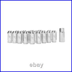 Mishimoto Aluminium Locking Wheel / Lug Nut Set M12 x 1.25 Silver