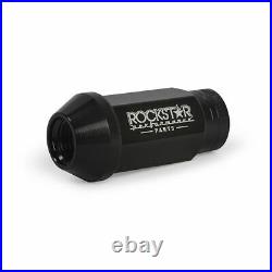 Mishimoto Rockstar Aluminium Locking Wheel Nuts, M12 x 1.25, Black