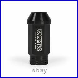 Mishimoto Rockstar Aluminium Locking Wheel Nuts, M12 x 1.25, Black