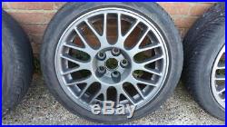 Mitsubishi Evo 7 Alloy Wheels 17 With Good Tyres & Locking Wheel Nuts