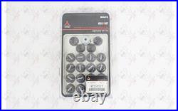 Mitsubishi OEM RALLIART Mc Guard Wheel Lock Nut & Lug Nut Set MZ556537
