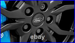 Mk3 Focus RS Upgraded Black Wheel Nuts Full Set with Locking Nuts & Covers