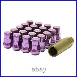 Muteki SR35 Closed End Wheel Nuts & Locks M12x1.5 PURPLE 32926LP UK STOCK