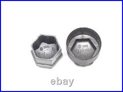 NEW GENUINE AUDI A2 A3 A4 A5 A6 A7 Q5 17mm WHEEL NUT BOLT LOCKING COVERS CAPS