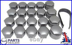 NEW GENUINE AUDI A3 WHEEL NUT BOLT COVERS 17mm LOCKING CAPS WITH TOOL 2005-2019