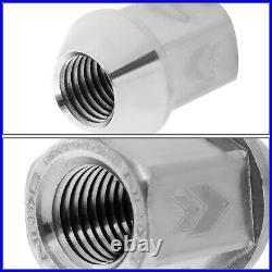 NRG LN-T210SL-21 16Pc M12x1.25 27mm Open End Wheel Lug Nut Set with4 Locks + Key
