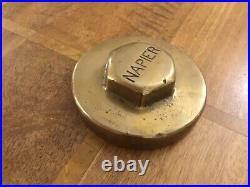 Napier Motor Carlarge Road Wheel Locking Cap/nut