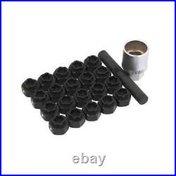 Neilsen CT4132 22pc Locking Wheel Nut Key Set 1/2in Drive compatible with BMW