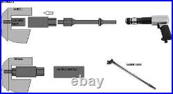 New! 1/2 Drive Locking Nut Wheel Removal Kit Wheel Locking Remover Tool