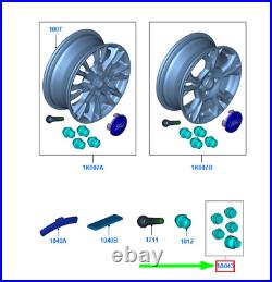 New Ford B-max B232 Wheel Locking Nut Kit 1751660 Acpa-1a043-axa Genuine