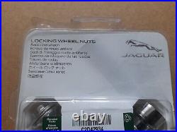New Genuine Jaguar F-type Xk Xf Xe Xj X351 Locking Wheel Nuts C2d42934