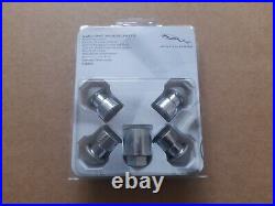 New Genuine Jaguar I-pace E-pace Chrome Locking Wheel Nuts T4a11436