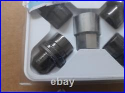 New Genuine Land Range Rover Black Locking Wheel Nuts Sport Discovery 5 Defender