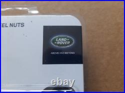 New Genuine Land Range Rover Black Locking Wheel Nuts Sport Discovery 5 Defender