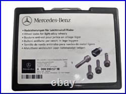New Genuine Mercedes Benz Sprinter Wheel Nut Set Kit Lock Bolt A0009905718