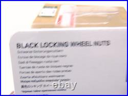 New Genuine Range Rover Land Rover Gloss Black Locking Wheel Nuts Velar Evoque