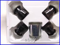 New Genuine Range Rover Land Rover Gloss Black Locking Wheel Nuts Velar Evoque