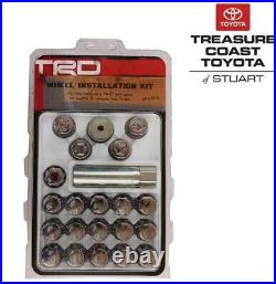 New Oem Toyota Trd 14mm Conical Spline Drive Wheel Lock Set & Lugs Nuts