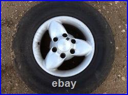 Nissan Terrano Alloy Wheels And Tyres With WheelAnd Lock Nuts 215-80-15