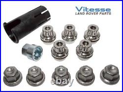 OEM Locking Wheel Nut x5 Fits Discovery MK2 Fits Discovery MK2 1998-2004 Classic