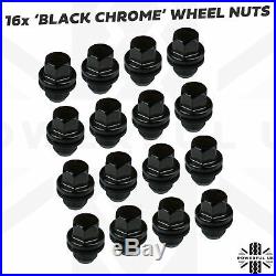 OE Black Chrome stealth locking wheel nut full set for Sport L320 alloy 20pc