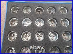 Old Vag Audi Vw Saab Skoda Vauxhall Main Dealer Locking Wheel Nut Key Master Set