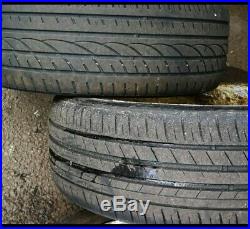 Peugeot Gti alloy Wheels And tyres 195 45 16 Plus Locking Nuts all good tyres
