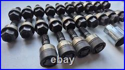 Porsche 20 Wheel Nuts And Locking Wheel Nut Set 24 total M14x1.25 30mm
