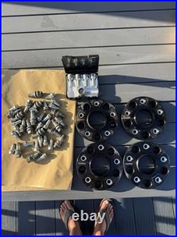 Porsche 911 997 25mm Spacers And All bolts Including Locking Wheel Nuts