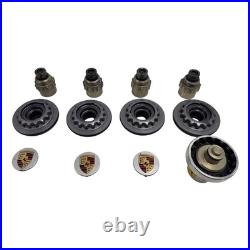 Porsche 911 Center Lock Wheel Nut & Key Set Genuine 997 Turbo S Pdk 99736108106