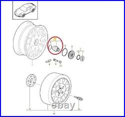 Porsche 997 GTS GT3 GT2 Centre Lock Wheel Wheel Nut Locking Device 99734125104