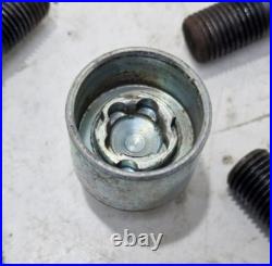 Porsche Macan 4x Locking Wheel Nuts With Key 2017 Gts