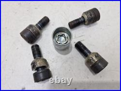 Porsche Macan 4x Locking Wheel Nuts With Key 2017 Gts