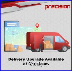Precision 12 Black Wheel Bolts & 4 Locking Nuts For Renault Models