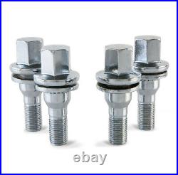Precision 12 x Wheel Bolts & 4 x Locking Nuts For Peugeot 208