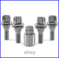 Precision 12 x Wheel Bolts & 4 x Locking Nuts For Peugeot 208